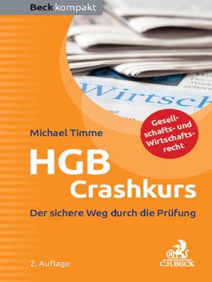 cover image of HGB Crashkurs